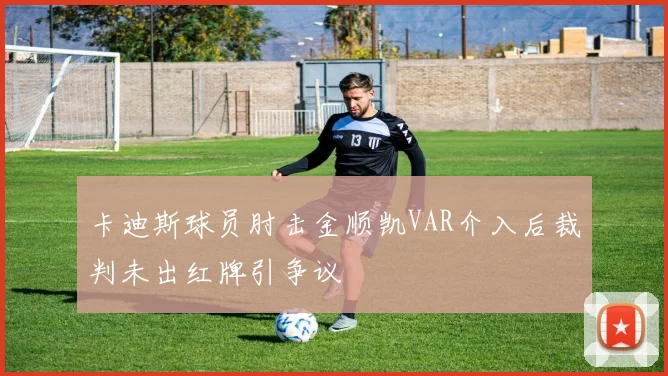 卡迪斯球员肘击金顺凯VAR介入后裁判未出红牌引争议